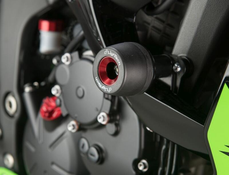 Shock-Absorbing Frame Sliders Kit Nero